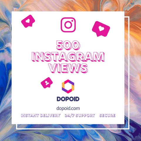500 Instagram Views