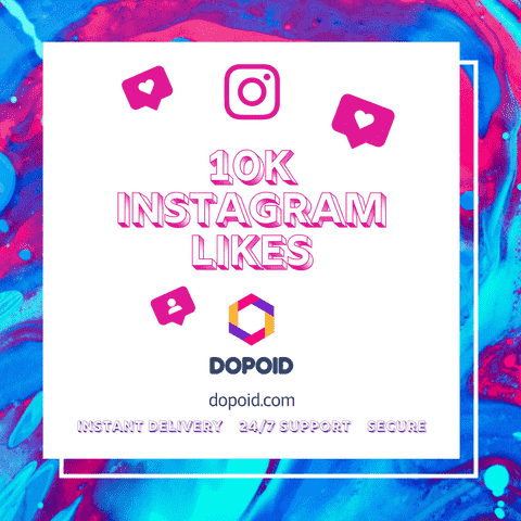 10K Instagram followers