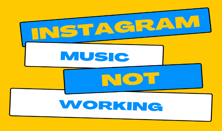 Instagram music not working