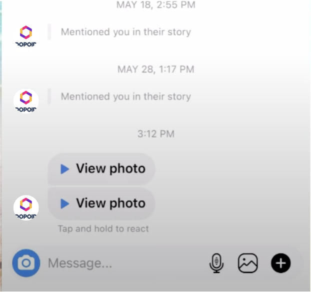 Instagram Disappearing Messages