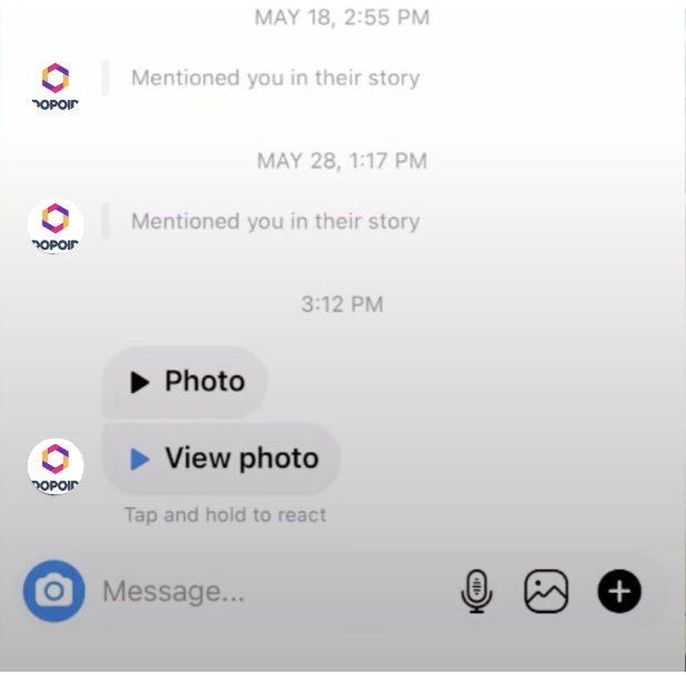 Instagram Disappearing Photos